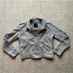 Full Tilt Girl’s Youth Grey Zip Up Jacket MEDIUM